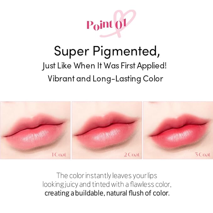 ETUDE Dear Darling Marker Tint #5 Pink Tangerine (5g) | Hydrating & Long Lasting Lip Stain | High Pigmented Lip Maker with Easy Drawing Tip | Korean Daily Lip Tint, Korean Makeup, Kbeauty