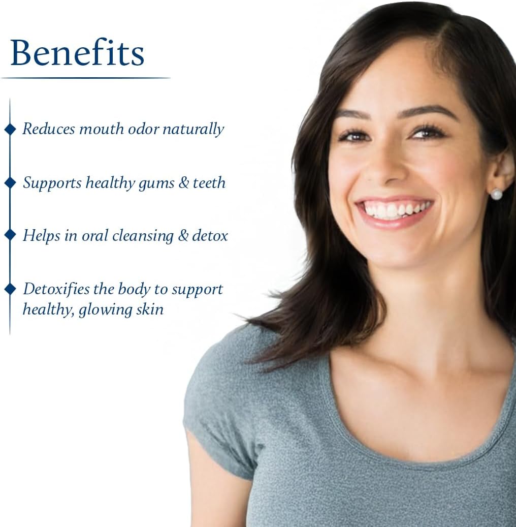 Blue Nectar Clove Oil Pulling for Mouth | Ayurvedic Mouth Wash for Oral Care | Natural Coconut Oil for Oral Care & Fresh Breath | Alcohol Free Mouthwash (9 Herbs, 6.76 Fl Oz)