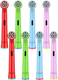Kids Toothbrush Heads Compatible with Oral B - Electric Toothbrushes, Replacement Brush Heads with Protective Caps, 4/8/12/16 Pack (8)