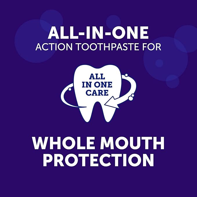 Arm & Hammer Complete Care Stain Defense Fluoride Anticavity Toothpaste, 6 oz (Pack of 6) (Packaging May Vary) (Packaging May Vary)