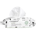 The Honest Company Clean Conscious Multi-Use Wipes Hypoallergenic and Unscented for Sensitive Baby Skin Over 99% Water Compostable Plant Based Pattern Play 60 Count