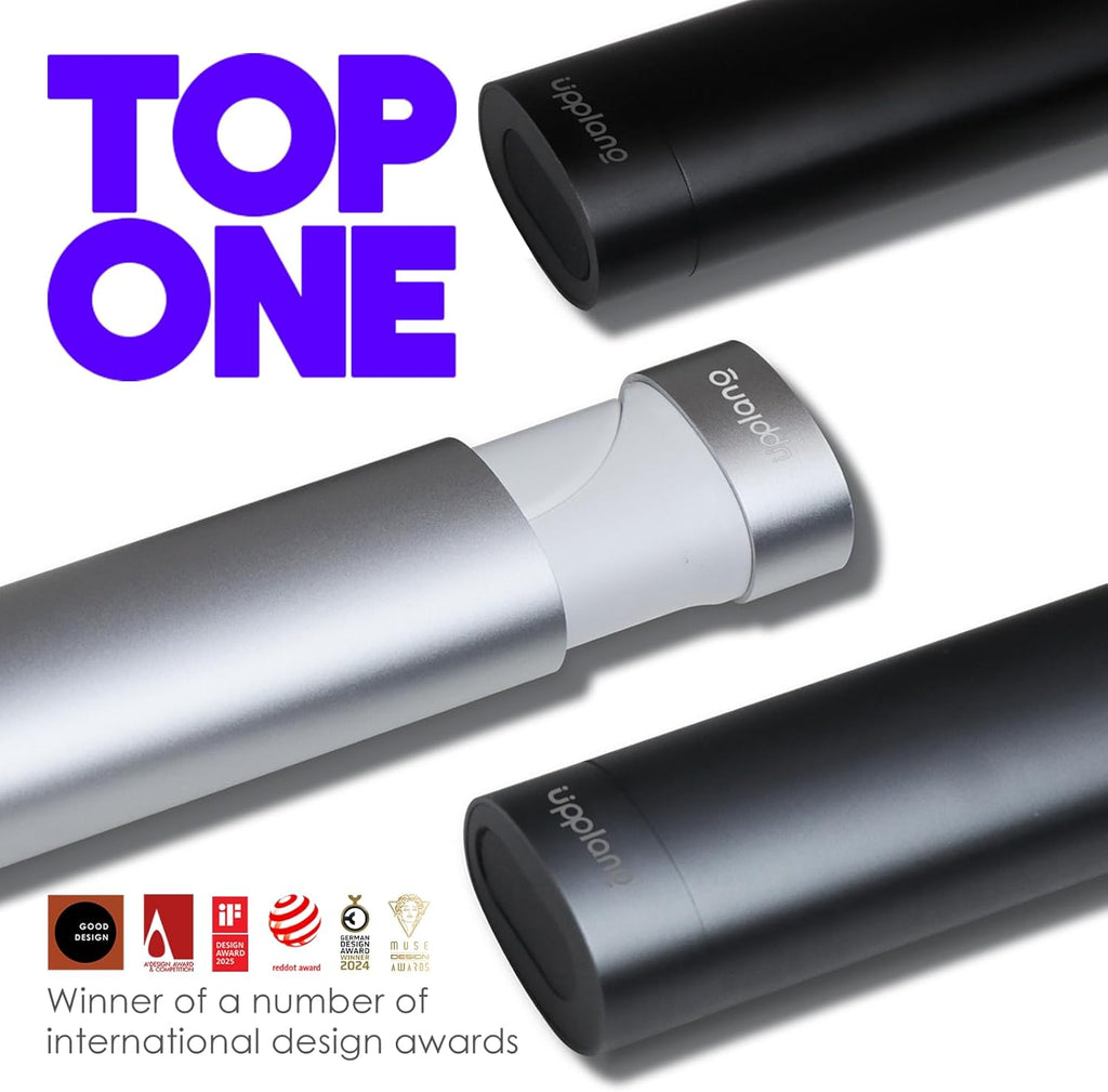 Electric Toothbrush, Portable Travel Sonic Toothbrush with Protective Case USB-C Rechargeable, Neutral Comfort Bristles, Waterproof, Smart Timer, Compact for Daily Use (Pearl White)