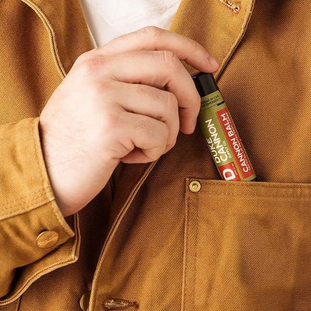 Cannon Balm Tactical Lip Balm 3-Pack with SPF 15, 0.56oz – Premium Lip Protector with Organic Ingredients, Fresh Mint Flavor, Natural Beeswax, Coconut & Shea Butter, UV Protection