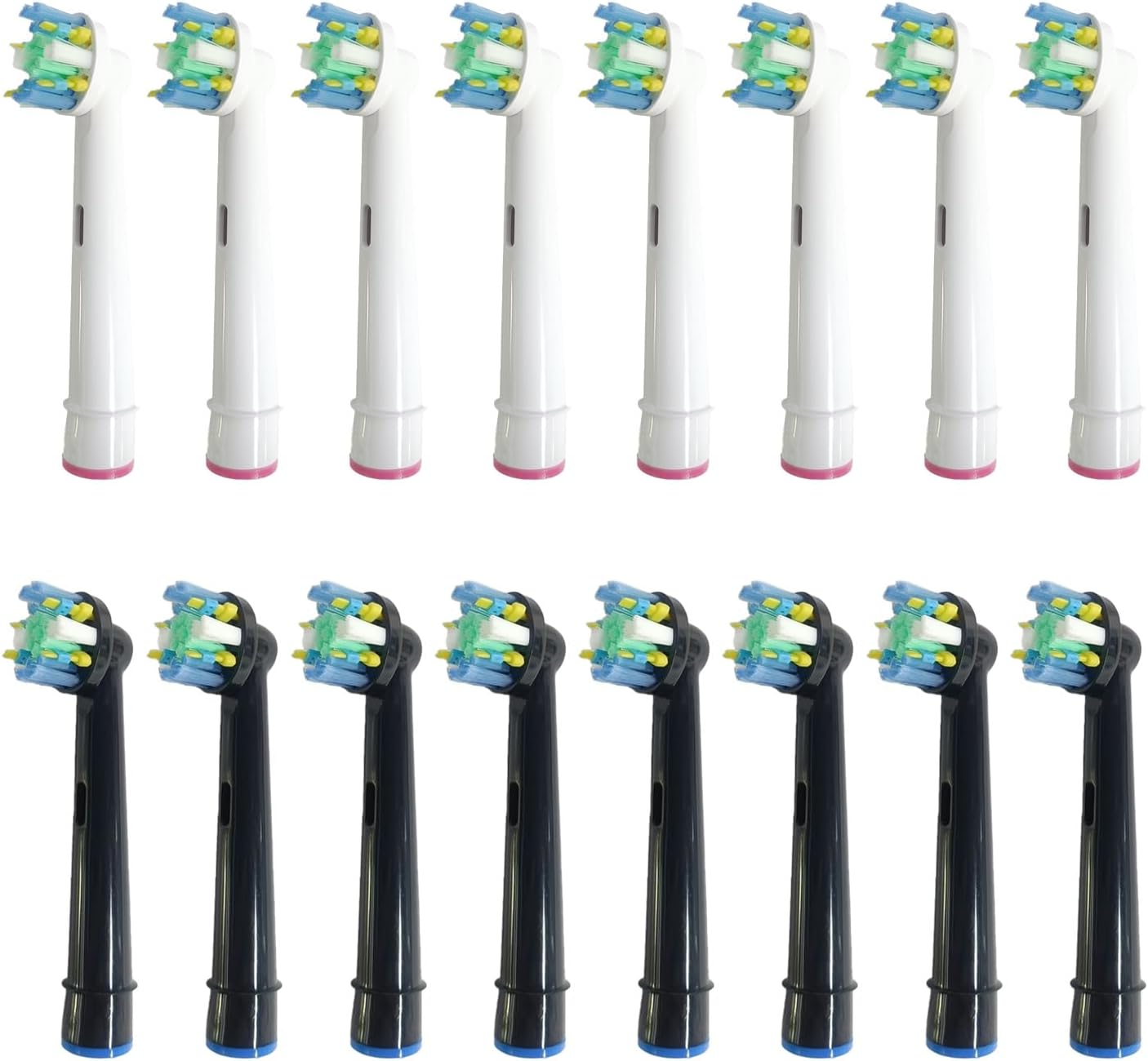 Replacement Heads Compatible with Oral B Braun,16-Pack Professional Electric Toothbrush Heads Brush Heads Compatible with Oral B, Replacement Heads Refill 7000/Pro 1000/9600/500/3000/8000