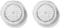 Clarisonic Luxe Cashmere Facial Cleansing Brush Head Replacement | Compatible with Mia 1, Mia 2, Mia Fit, Alpha Fit, Smart Profile Uplift and Alpha Fit X | 2 Pack