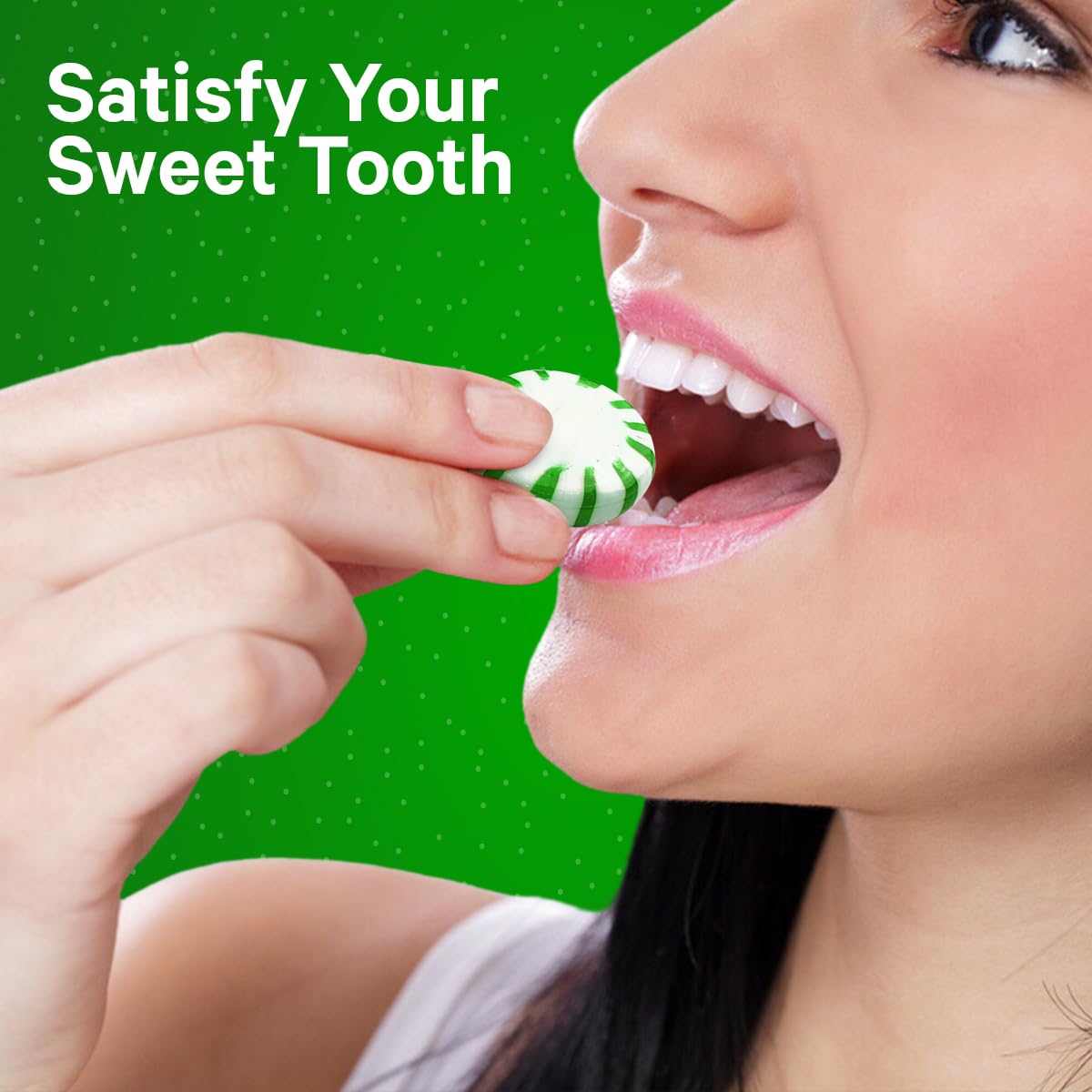 Starlight Spearmint Individually Wrapped Candy, 3 Pound Bulk Pack, Sweets for On the Go Refreshment, Starlight Mints Bulk Candy.