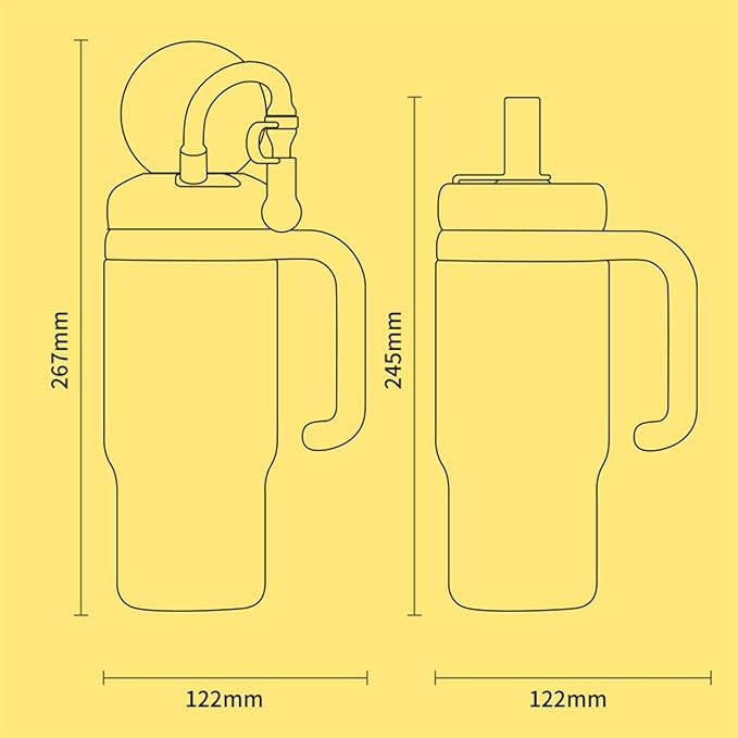 Drinking Cup With Whale Squirt, 24oz Whale Water Bottle with Handle, Insulated Stainless Steel Whale Water Cups With Two Silicone Soft Tip, Leak-Proof Whale Fountain Bottle for Kids Teens (Z-Blue)