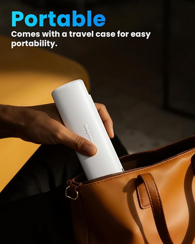 Onlyone Sonic Electric Toothbrush for Adults, Rechargeable Ultrasonic Electric Toothbrush with 8 Brush Heads, Travel Case, Charging Base & Wireless Charging - 5 Modes with Smart Timer