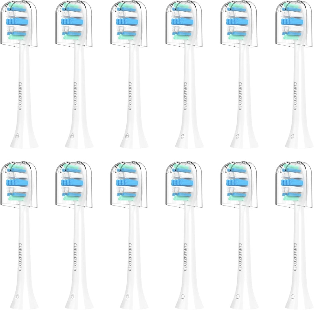 Replacement Toothbrush Heads for Philips Sonicare Replacement Heads, Electric Replacement Brush Head Compatible with Phillips Sonicare Electric Toothbrushes, 12 Pack