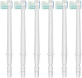 Replacement Tips for Waterpik Aquarius Water Flosser Waterpik Toothbrush Replacement Heads Toothbrush and Oral Irrigators (6 Brush Head Tips)