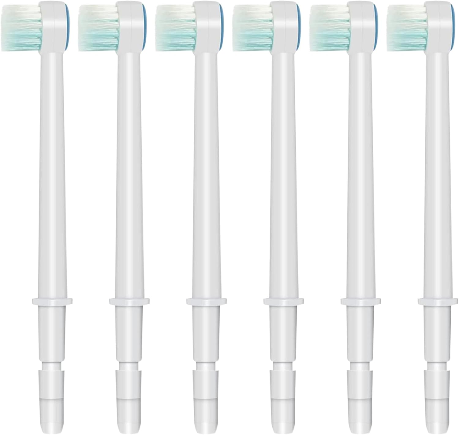 Replacement Tips for Waterpik Aquarius Water Flosser Waterpik Toothbrush Replacement Heads Toothbrush and Oral Irrigators (6 Brush Head Tips)