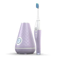 TAO Clean UV Sanitizing Sonic Toothbrush and Cleaning Station, Electric Toothbrush, Dual Speed Setting, Lilac Bliss