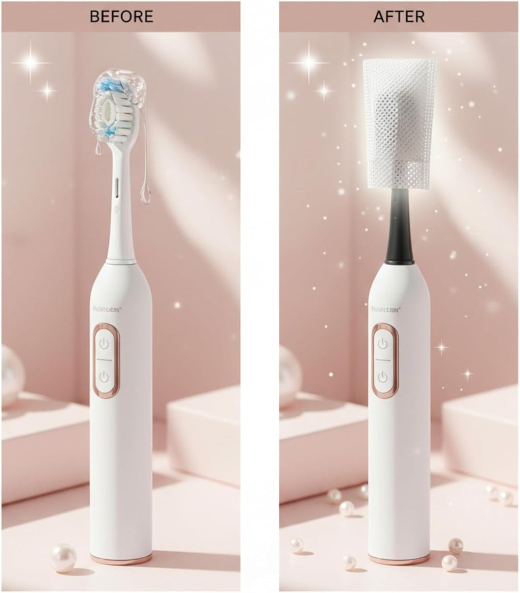 Intellident Toothbrush Shields - Pack of 10 Toothbrush Head Cover Caps - Breathable, Quick-Drying & Disposable - Perfect for Travel, Home & Office Use