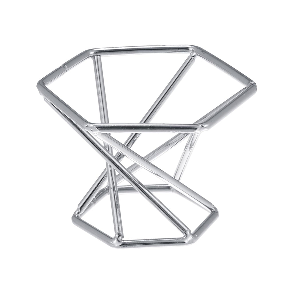 VOCOSTE Makeup Sponge Holder, Beauty Sponge Dry Stand, Beauty Sponge Holder, Makeup Beauty Egg Drying Stand for Vanity, Silver Tone