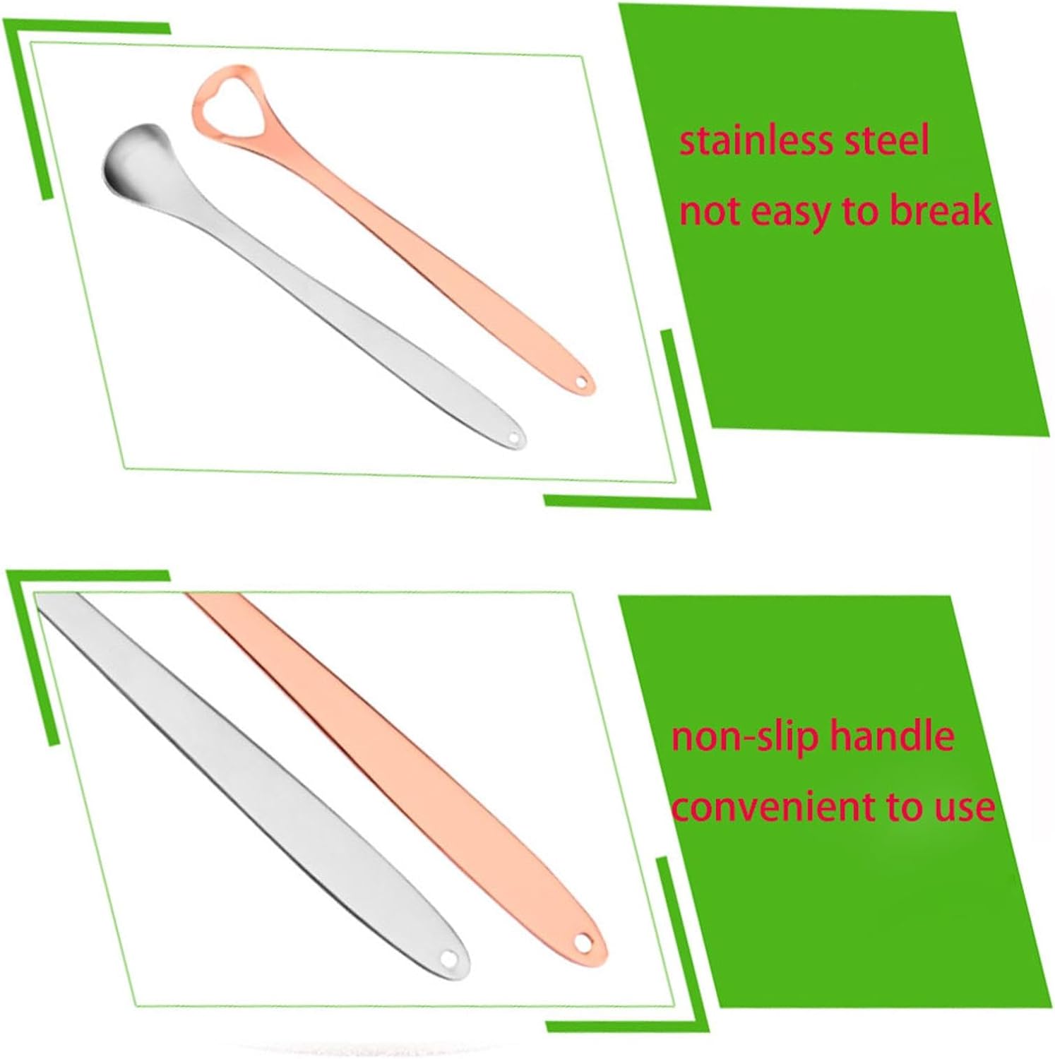 3 Packs Tongue Scraper Kit Stainless Steel Tongue Cleaner Tongue Brush for Reduce Bad Breath and Fresh Breath (Silver)