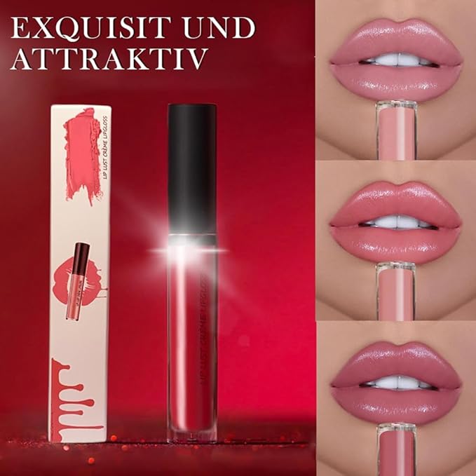 2026 New 12 Colors Lips Staining Lip Oil, Cream Texture Lipstick Long-Lasting Moisturizing Lip Oil, Upgrade Waterproof Lipstick Creamy Lip Gloss Non-stick to Cup (#8)