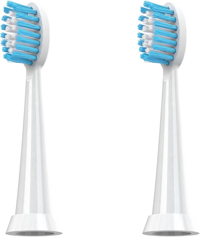 TAO Clean Umma Kids Sonic Toothbrush Replacement Brush Heads, Set of 2, Compatible only with TAO Clean Umma Kids Sonic Toothbrush