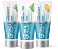 Nano hydroxyapatite Toothpaste Fluoride-Free Dentist Formulated Remineralizing Anti Cavity Enamel Support Sensitive Teeth Toothpaste Flavor Variation 3 Pack: Citrus Blast, Peppermint Wow, Wintermint