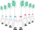 Replacement Toothbrush Heads for Philips Sonicare E Series,Compatible with Sonicare Essence, Elite, Advance, CleanCare Screw-on Electric Toothbrush HX7022/66 HX7023/64,HX7023/30,8 Pack with Caps ﻿