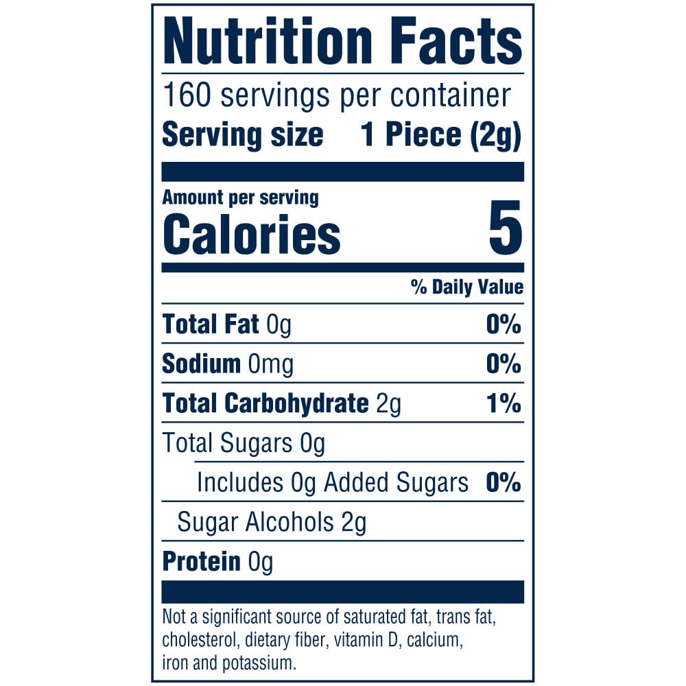 ORBIT Gum Sugar-Free - ORBIT White Spearmint Chewing Gum, 40 Count (Pack of 4) Bulk Box