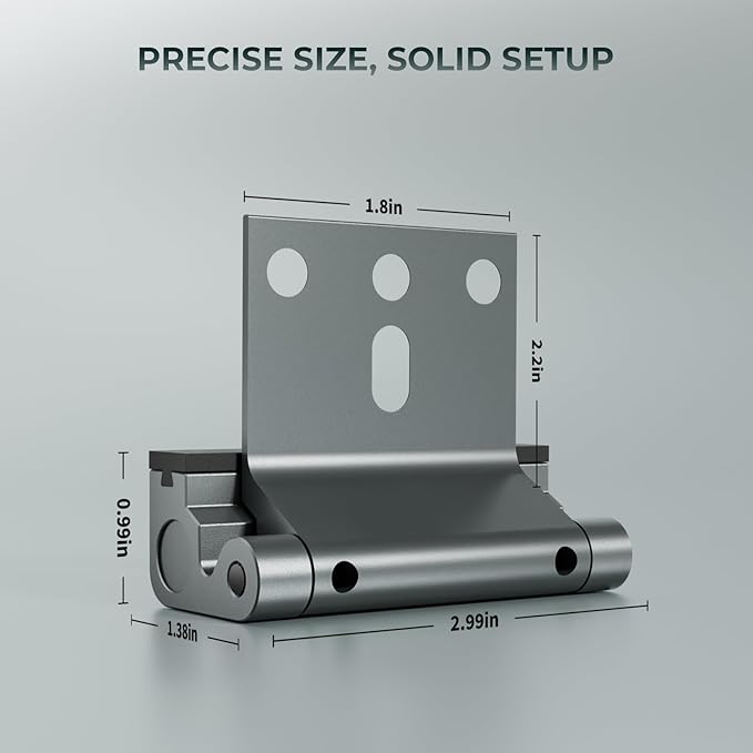 2Pack Home Security Door Reinforcement Lock Childproof, Door Lock for Kid Safety, Door Latch Stopper for Front Door Inside Top of Door, Aluminum Construction Finish