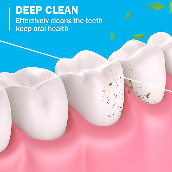 Mimorou 60 Pack Dental Floss Bulk Mint Flavored 50m Each Travel Dental Floss Oral Care for Teeth and Gum Protection(Multicolor)