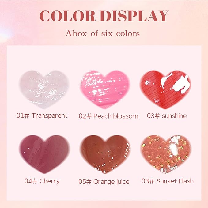 Yasovigi Lip Stain Lip Oil Plumping Lip Tint Moisturizing Lip Gloss, Transparent Lip Balm Care Stick Nourishing Repairing Non-sticky, Moisture&Lighten Lip Lines