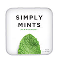 Simply Mints (Peppermint, 45 Count (1 Tin)) (Pack of 2)