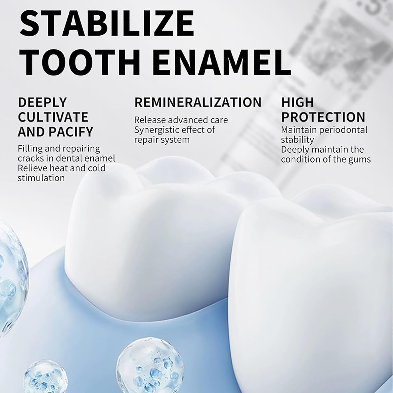 2pcs Hydroxyapatite Toothpaste for Advanced Enamel Protection, Gentle and Effective Formula, Fresh Breath, Deep Cleaning Care Toothpaste, Suitable for Sensitive Teeth