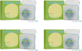 Cocolab Woven Dental Floss, Dentist-Designed Oral Care, Coconut Scent, Waxed, Expanding, Kid-Friendly String Floss with Coconut Oil, 4 Spools (33 yd Each)