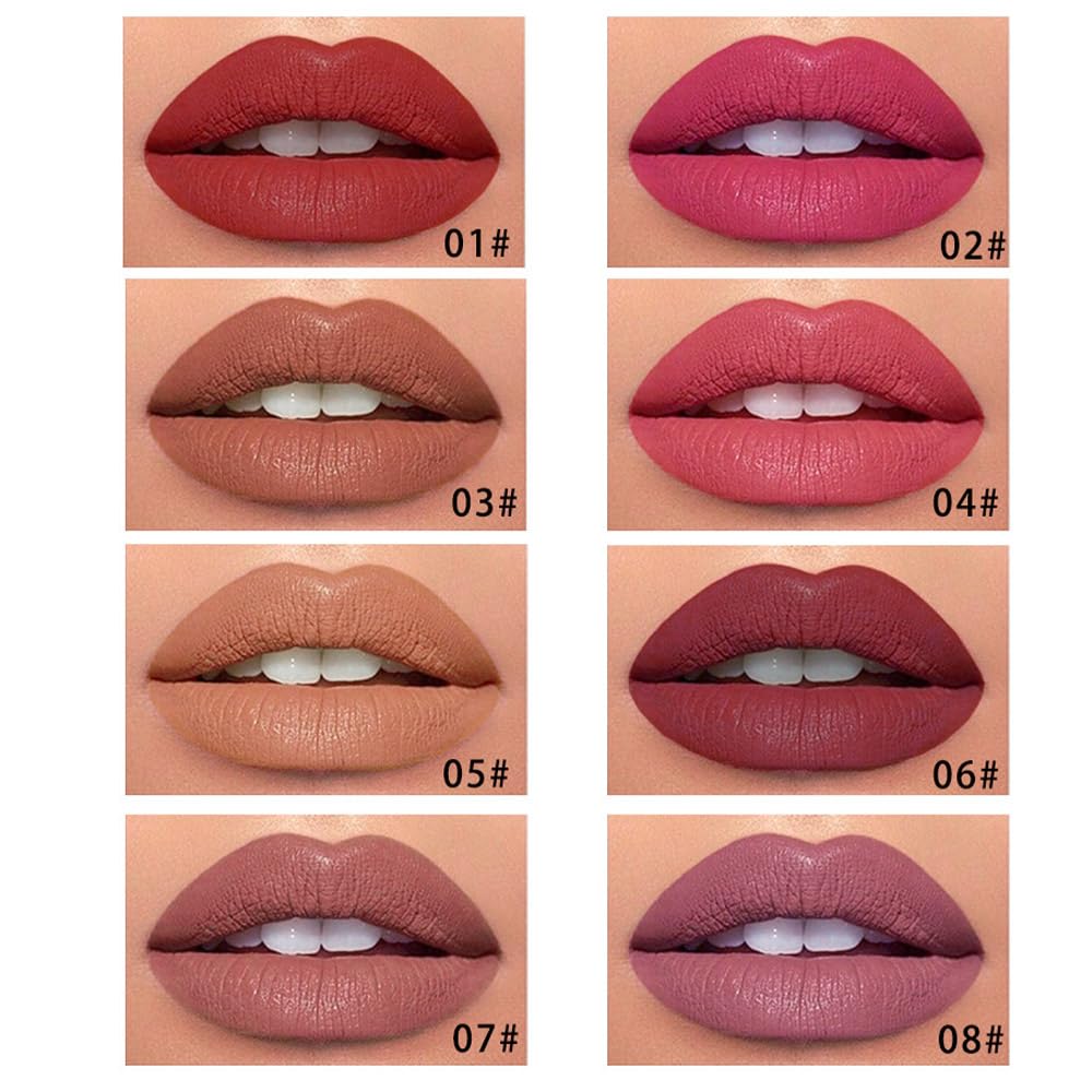 Kaely Dark Red Longwear Liquid Lip Liner Waterproof, 24 Hour Long Lasting Lip Liner Stain Marker Pen, 2-in-1 Matte Semi Permanent Lipliner & Lipstick, Vegan & Cruelty-Free, 01