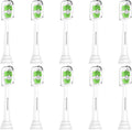 Aoremon Replacement Heads for Philips Sonicare Toothbrush Heads - Compatible with Phillips Sonicare W HX6062/65 & All Snap-on Electric Toothbrush Models, White Pack of 10