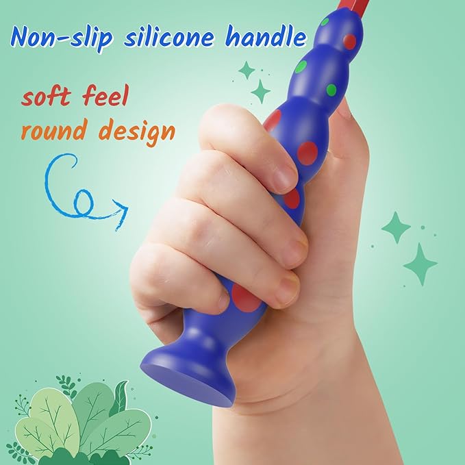 Newday Kids toothbrushes 6 Pack Set Soft Bristles Fun Lovely with Suction Cup, Includes Travel Covers, Animal toothbrushes for Kids Boys & Girls, Toddlers &Children Teeth Age 3+ (Multicolor)