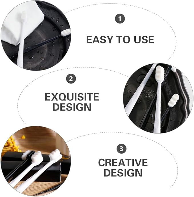 6pcs Micro Nano Manual Toothbrushes Ultra-fine Soft Bristles for Pregnant Women Comfortable Grip Portable Oral Care for Sensitive Gums and Deep Cleaning