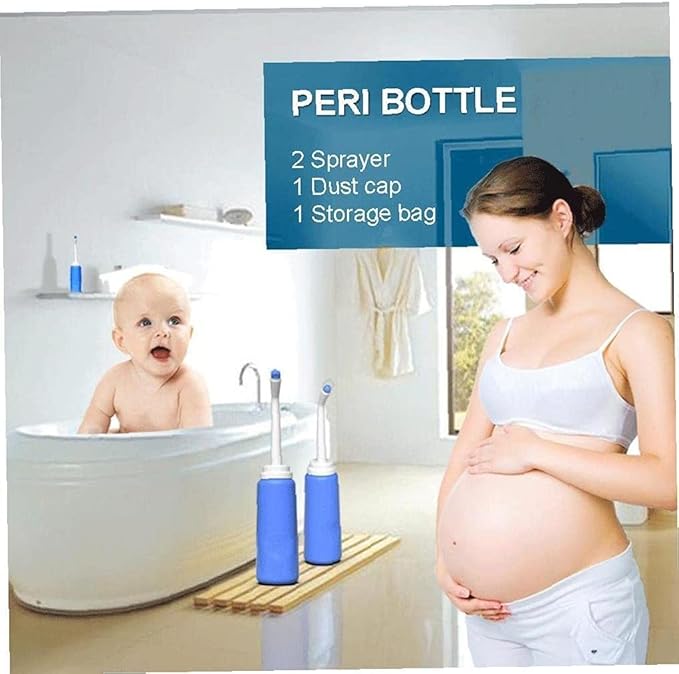 Portable Bidet Bottle for Travel Personal Hygiene Care Manual Bidet (13in)