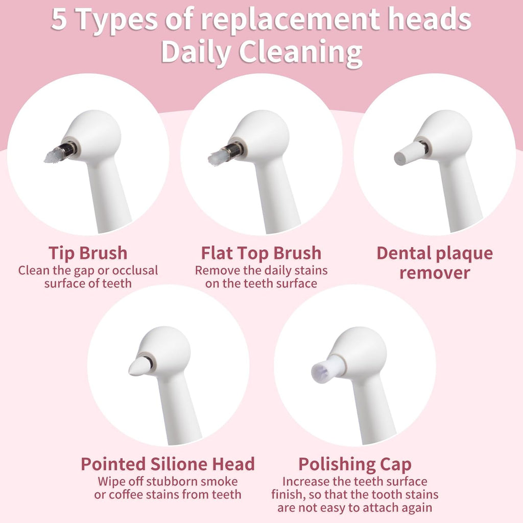 Water flosser Cordless for Teeth, 4 Modes Dental Oral Irrigator, 100ML Portable IPX7 Waterproof Water Teeth Cleaner, 8 Jet Tips for Home&Travel