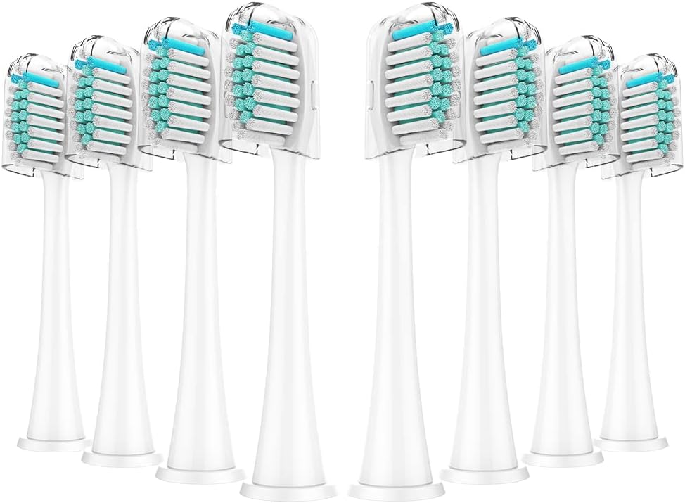 Replacement Toothbrush Heads Compatible with Philips Sonicare Electric Toothbrush, 8 Pack