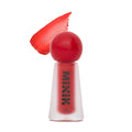 MIXIK Juicy Lip Tint, Hydrating Water-Based Lip Stain and Tint that feels light and fresh for Dewy and Radiant lips, Formulated with Blue Agave Extract for long lasting Moisturizing (Vivid Coral)