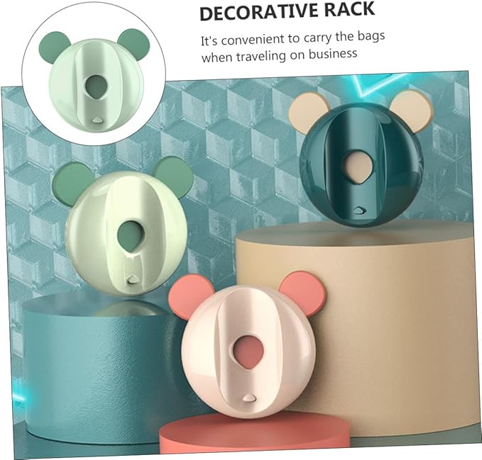 Uonlytech 4pcs Magnetic Toothbrush Rack Electric Toothbrush Holder for Bathroom Wall Mount Mixed Colors Elegant Chic Design for Organized Countertop Storage