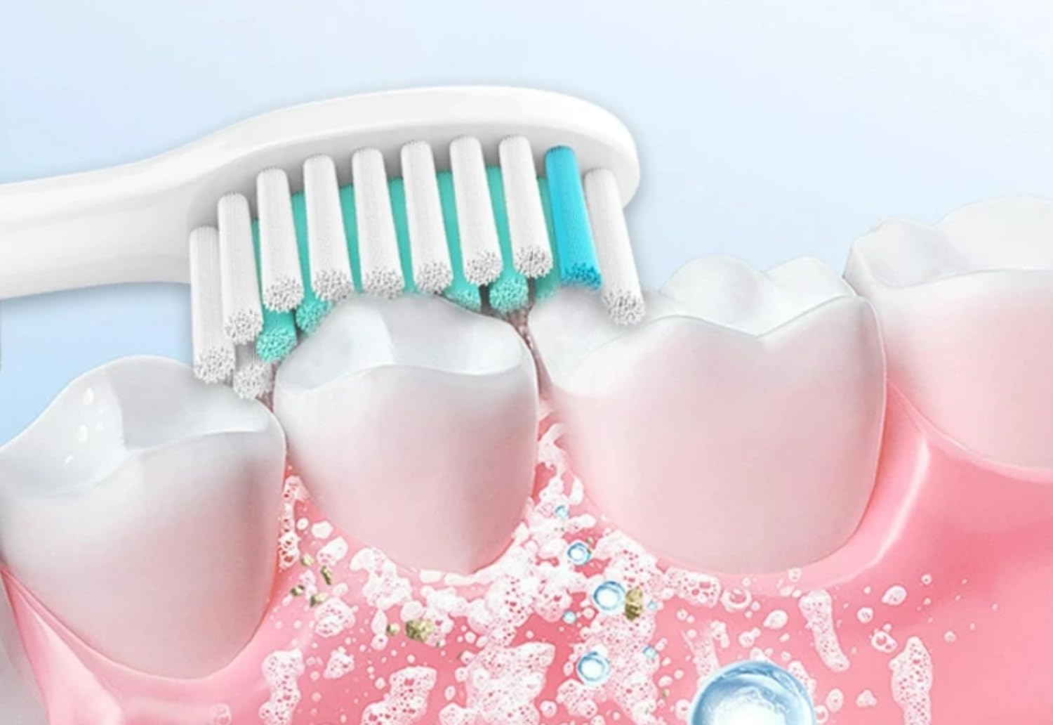 SYSMIC Replacement Toothbrush Heads Compatible with Philips Sonicare Electric Toothbrush 8 Pack