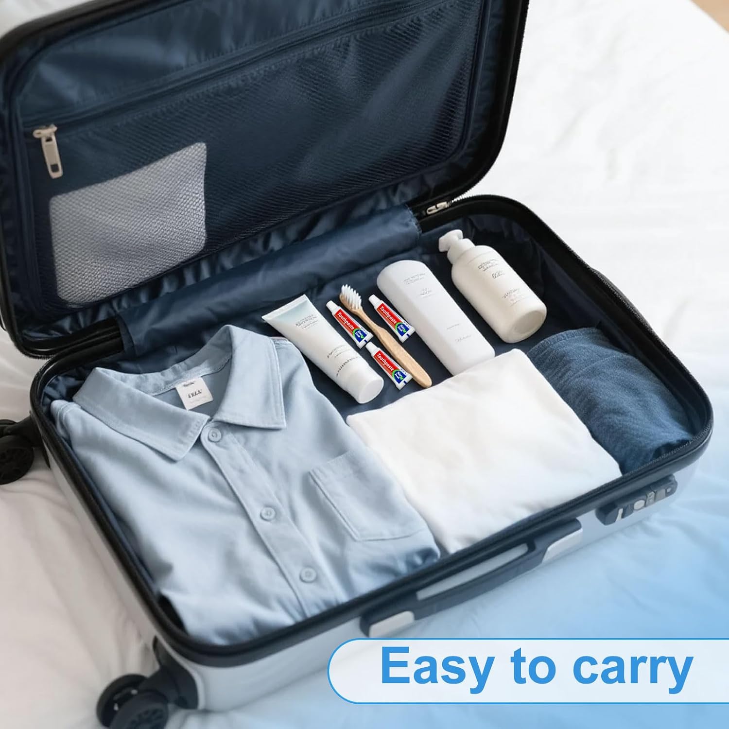 200 Tubes Bulk Travel Size Mini Toothpaste, 0.176oz Disposable Mint Flavor Pocket Teeth Paste Small Essential Toothpaste for Travel, Home/Hotel/Guests/Charity/Homeless/Camping Oral Care (Single Use)