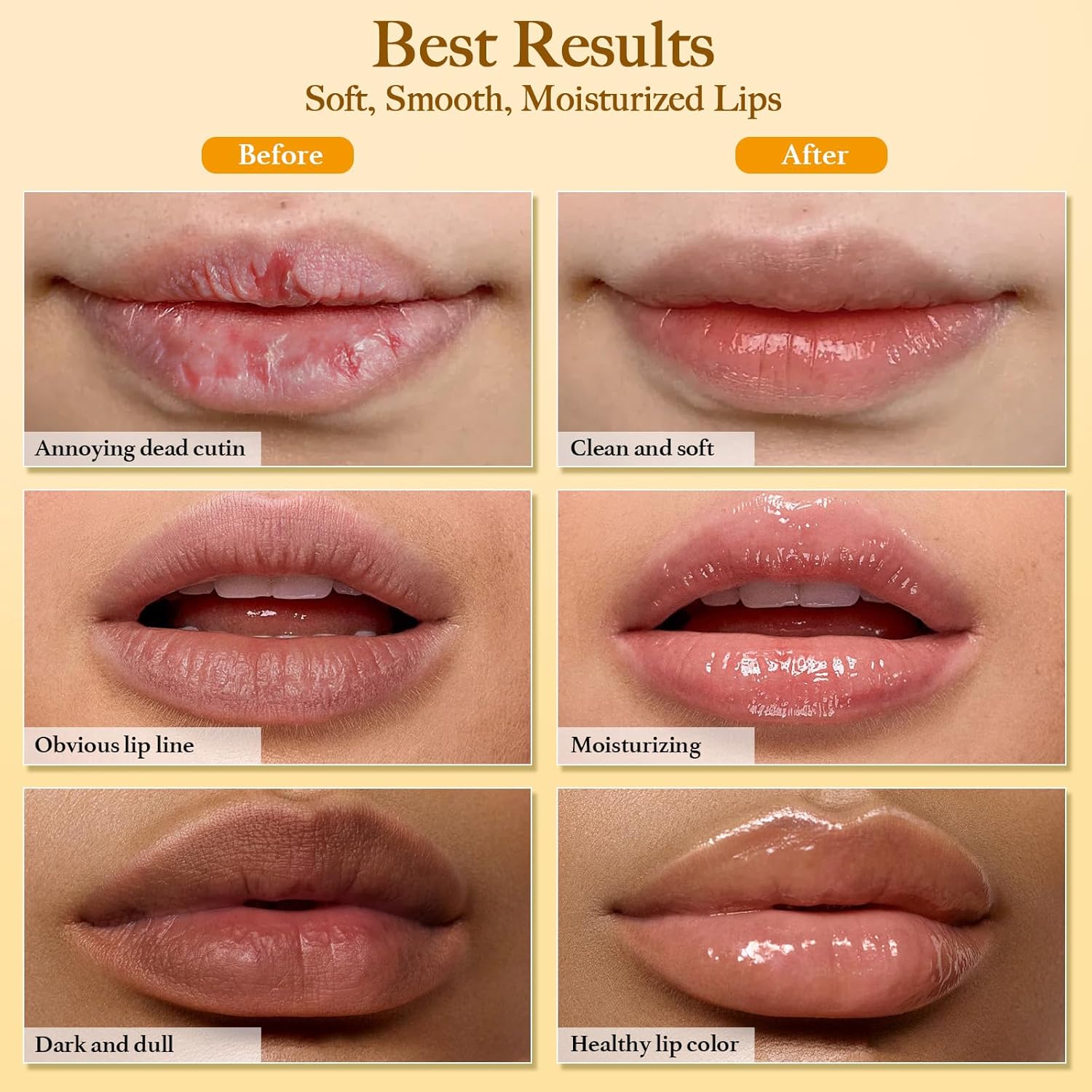 3PCS Turmeric Lip scrub 100g and Turmeric Lip Balm, Lip Scrubber Exfoliator Brush Set, Dark Lips Treatment for Smokers, Natural Exfoliator & Moisturizer Cracked, Dull, Reduce Fine Lines Lips