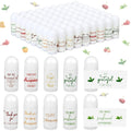 72 Pcs Christmas Mini Lip Balm Bulk Gift, 8 Assorted Flavors, Moisturizing for All Skin Types Thank You Gift for Employees, Operation Christmas, Women, Christian Charity Donation, Thanksgiving
