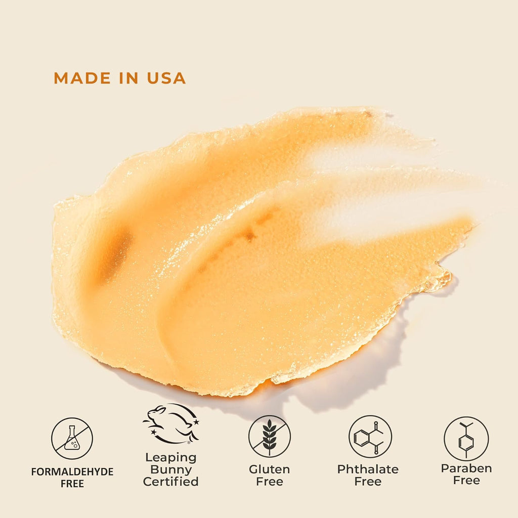 Unscented Lip Balm Hydrating for Dry Lips - Lip Moisturizer with Castor Oil and Beeswax, Chapped Lip Repair, Restores Smoothness, Barrier Protection, Fragrance-Free and Gentle (Pack of 3)