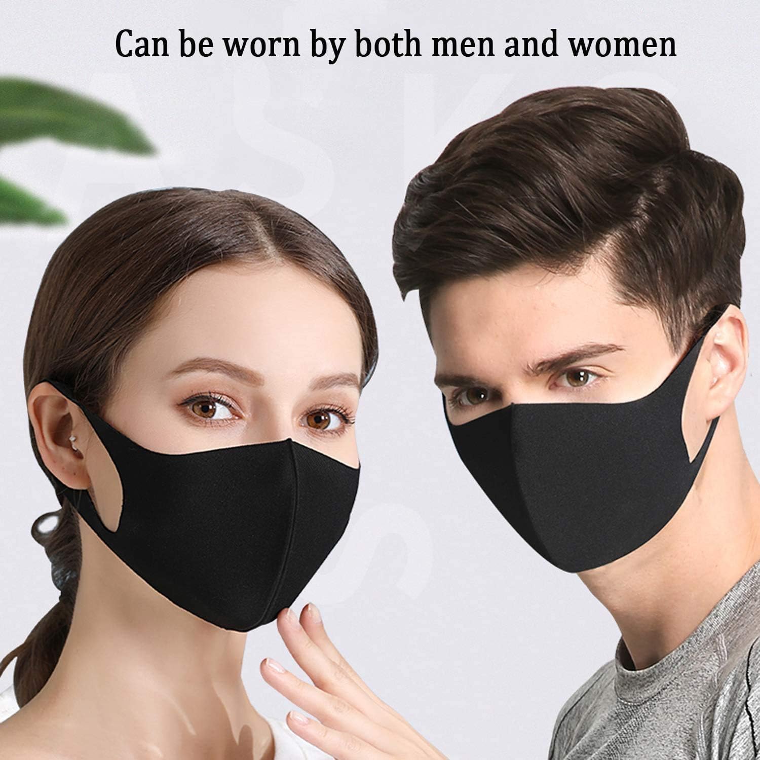 20 Pack Face Mask Unisex Washable and Reusable Comfortable Face Protection from Dust Pollen Pet Dander Fashionable Anti-Smog