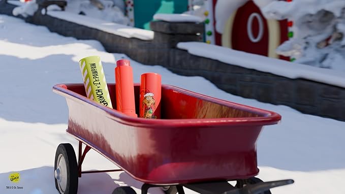 Dr. PawPaw The Grinch Set - Candy Cane and Ultimate Red - Lip Scrub and Natural Lip Balm - Gluten Free Care to Exfoliate, Moisturize, Nourish - 2 pc