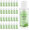 15 Pc Travel Size Mouthwash, 1.2oz/35ml Mini Mouthwash, Alcohol-Free, Portable Oral Rinse for Travel, Hotels, On-The-Go (Mint)