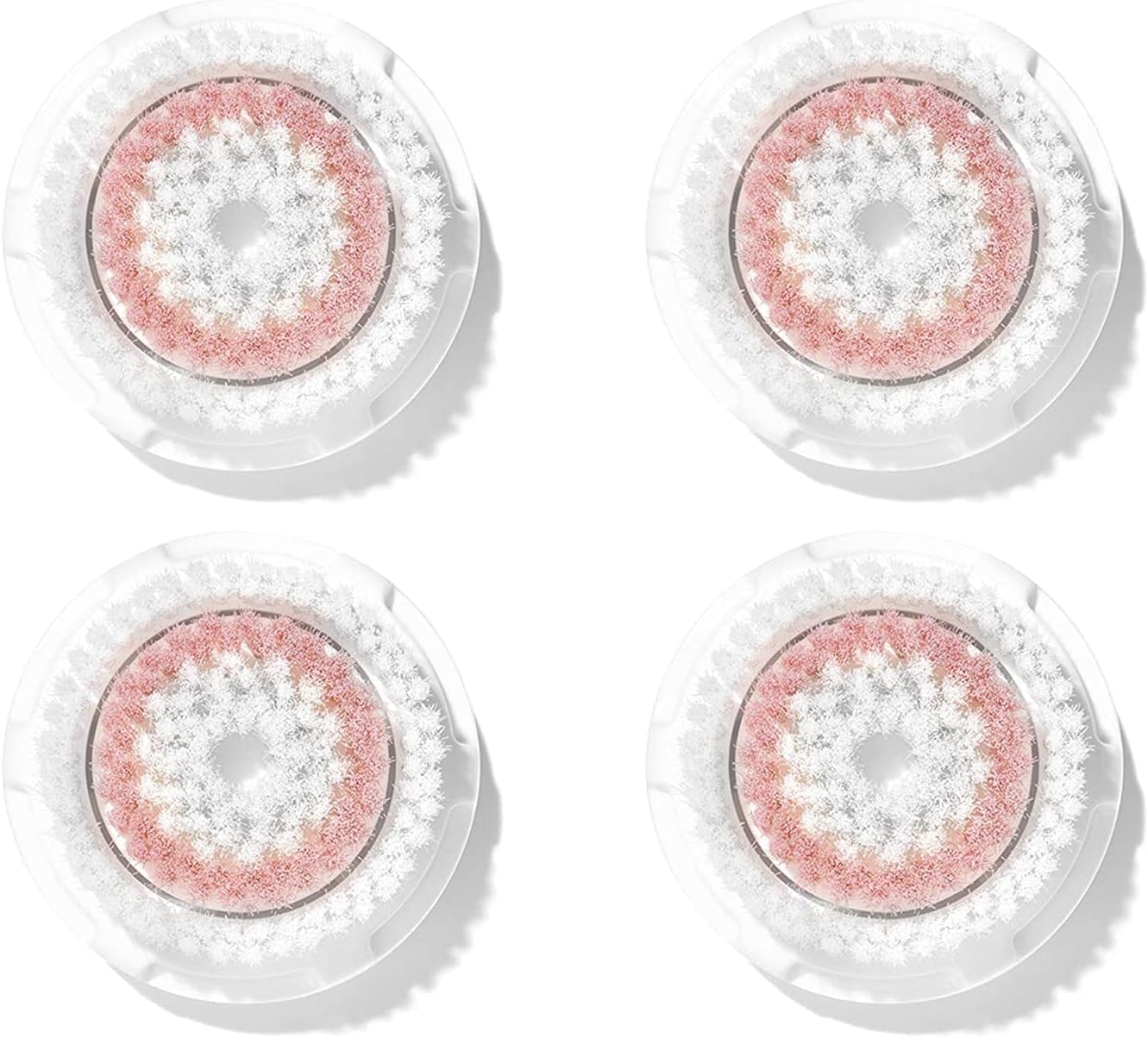 Clarisonic Radiance Facial Cleansing Brush Head Replacement Compatible with Mia 1, Mia 2, Mia Fit, Alpha Fit, Smart Profile Uplift and Alpha Fit X, 4 Count
