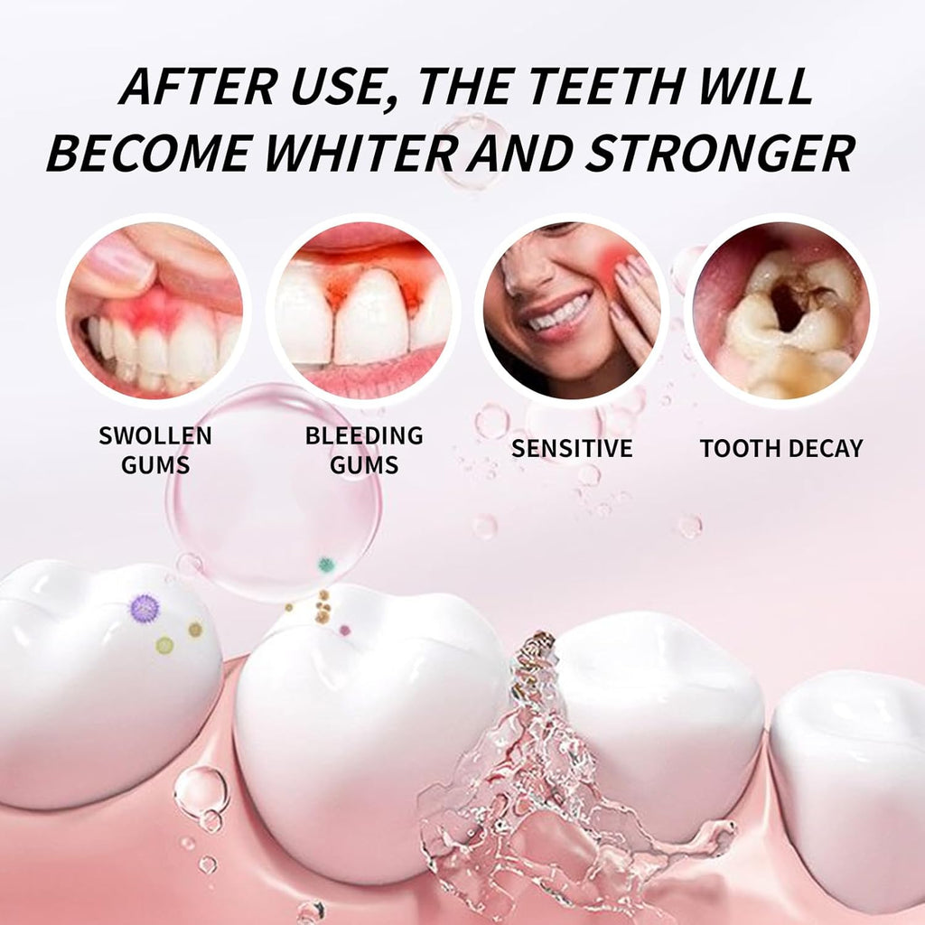 Hydroxyapatite Toothpaste 10% + Niacinamide Whitening Toothpaste, Enamel Repair & Gum Care, Nano Hydroxyapatite - Sensitivity Relief, Whitening, Fluoride-Free, Breath Freshening