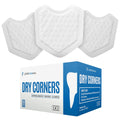 200 Dental Dry Corners, Disposable Saliva Control & Cheek Protection Pads Super Absorbent Non-Woven Padding (Cotton Roll Alternative) (Small)